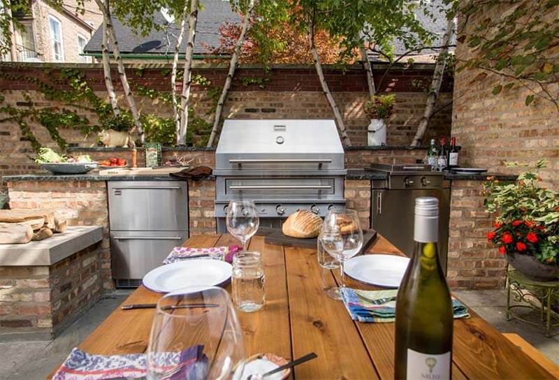 Designing the Best Outdoor Kitchen Countertop | Articles | Kalamazoo ...