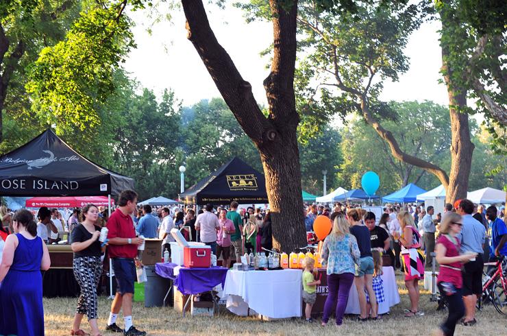 Bell's Beer Tent at Green City Market Chef's BBQ