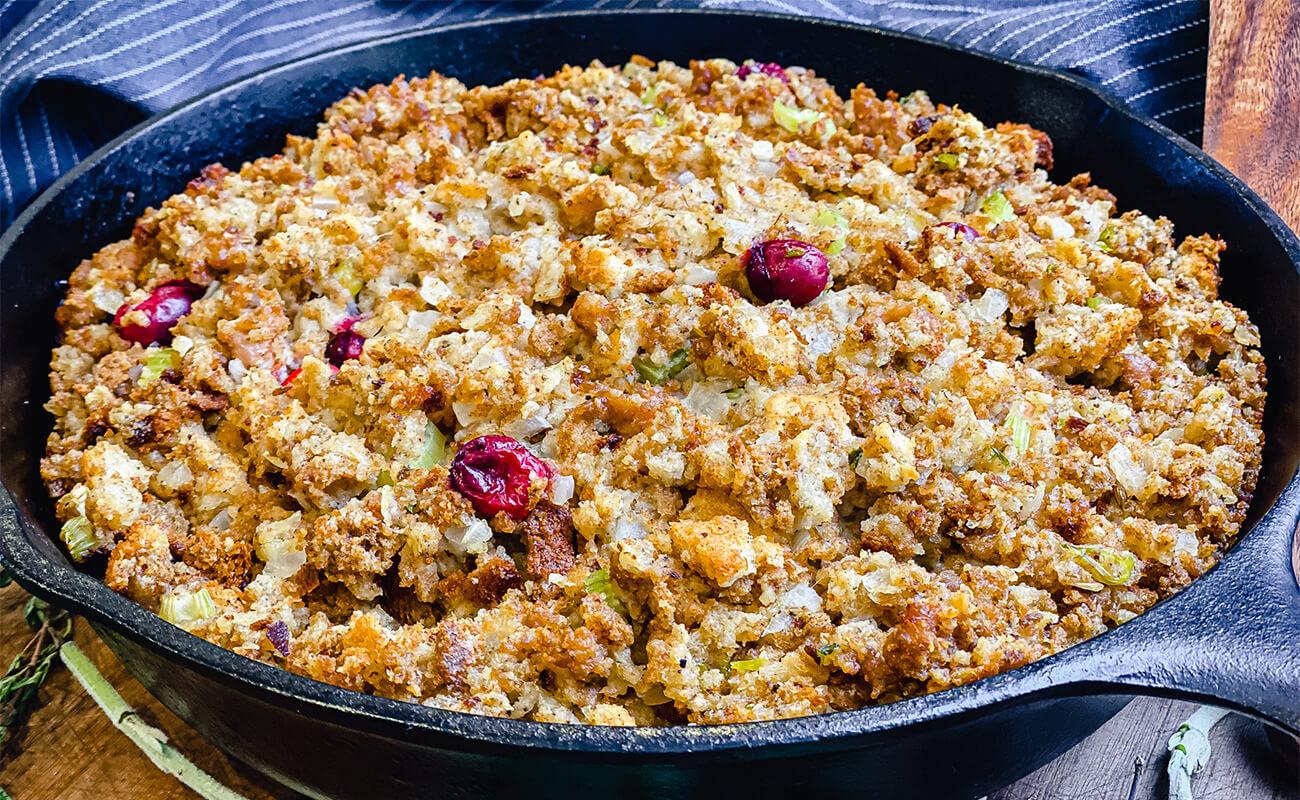 Sausage Cranberry Stuffing