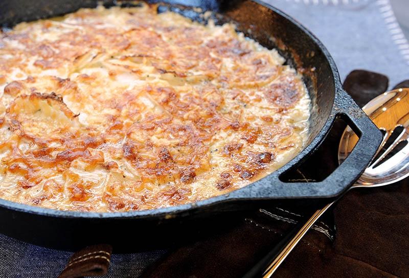 Image of Grill-roasted Turnip Gratin