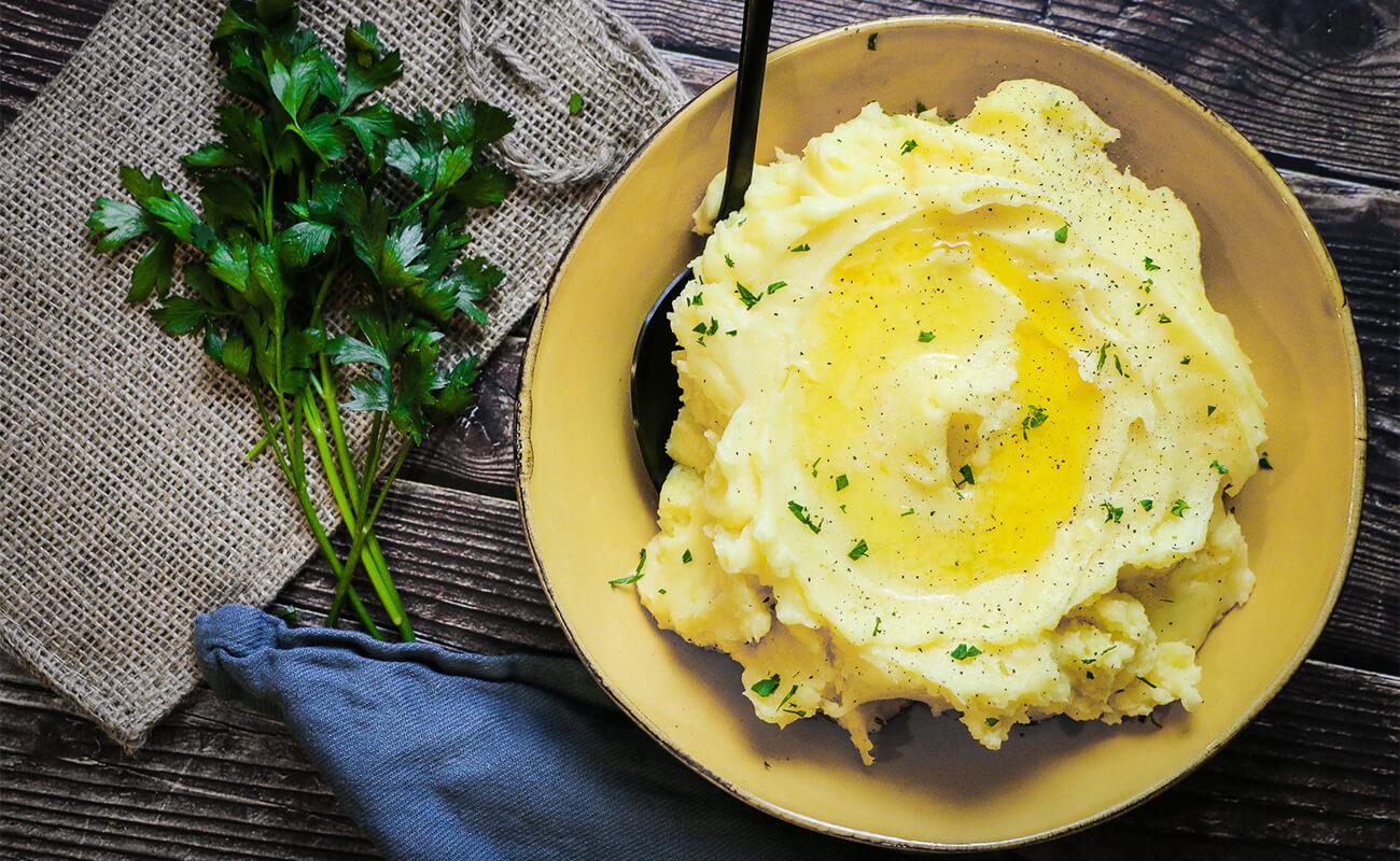 Roasted Garlic Mashed Potatoes