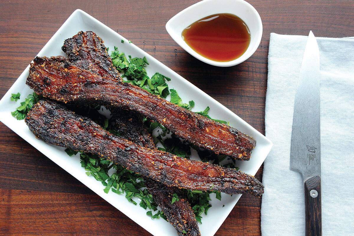 Double-smoked Candied Bacon