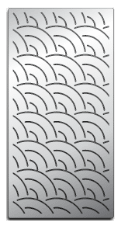 Laser-cut Grill Grate, Fish Pattern Upgrade Image