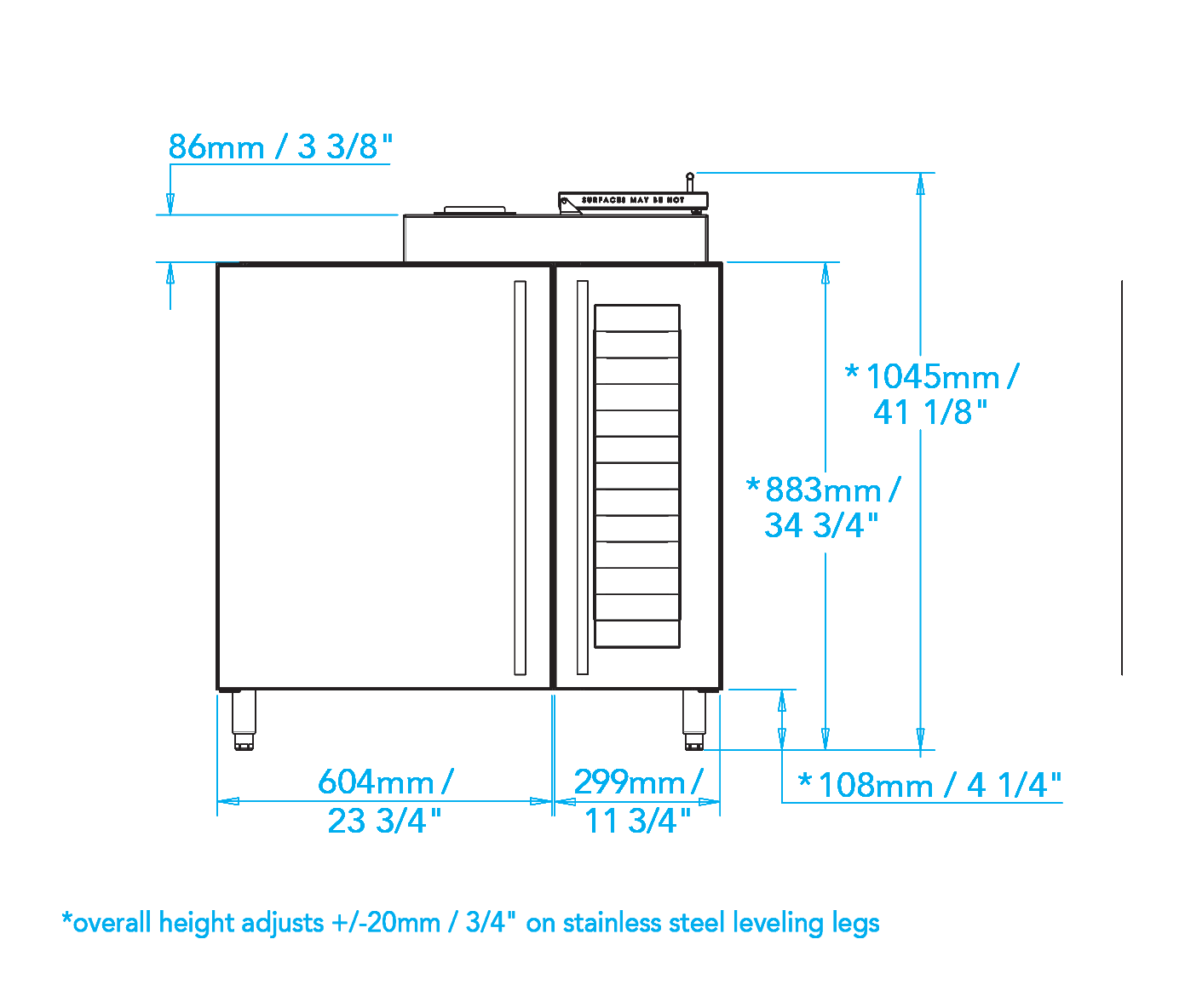 Built-in Charcoal Gravity Smoker Dimensions Image