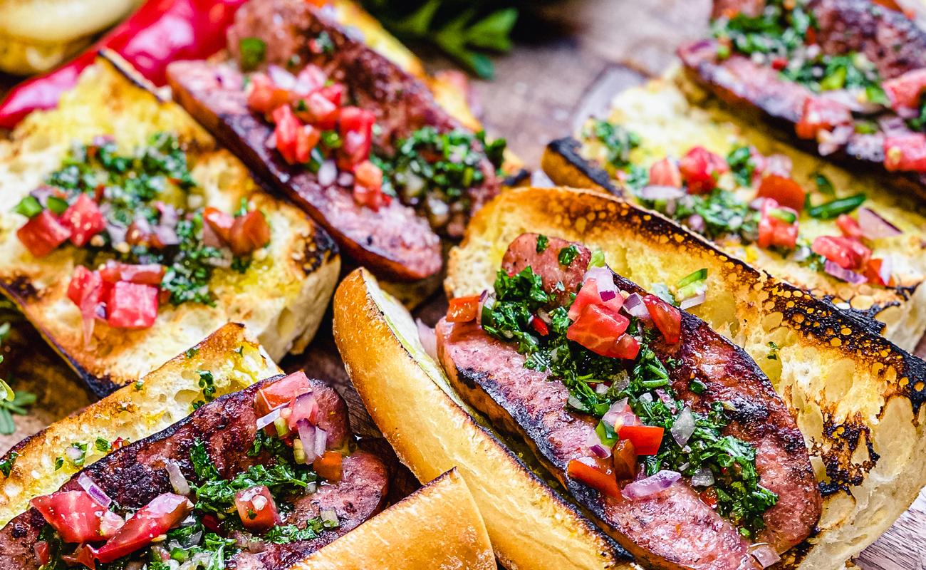 Image of Grilled Choripán Sandwiches