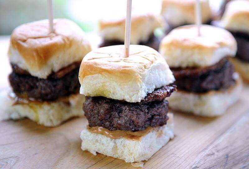 Peanut Butter Sliders with Jalapeno Jelly
