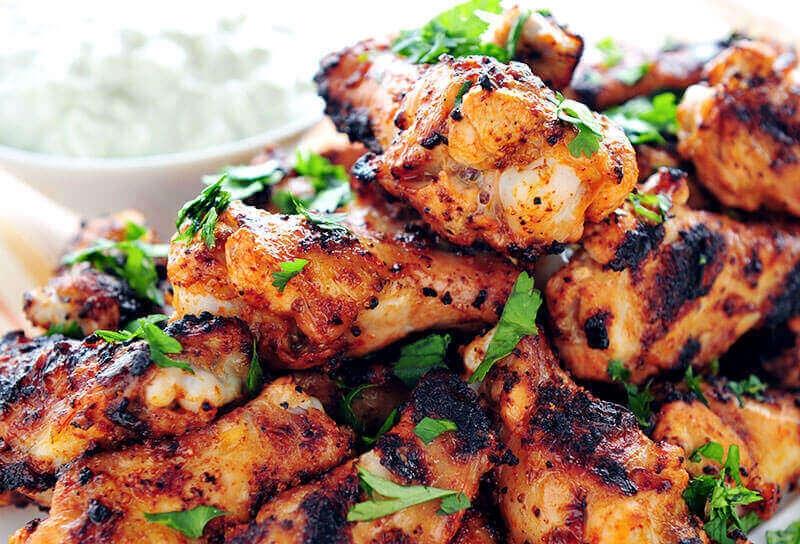 Image of Grilled Buttermilk Hot Wings