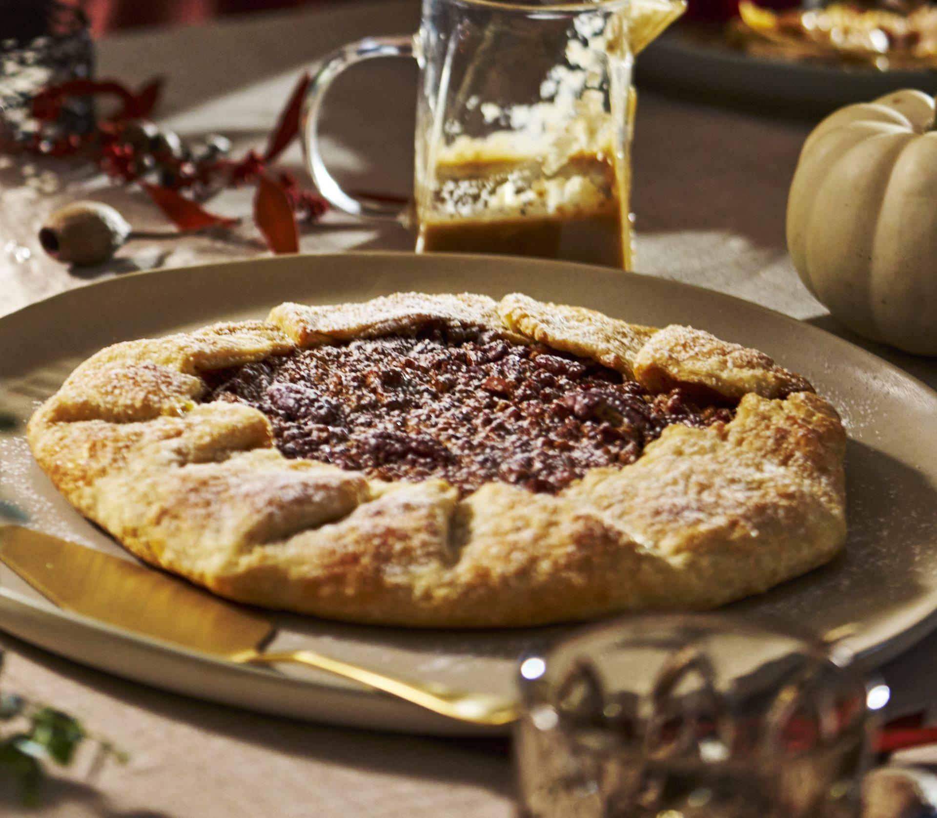 Bourbon Pecan Galette