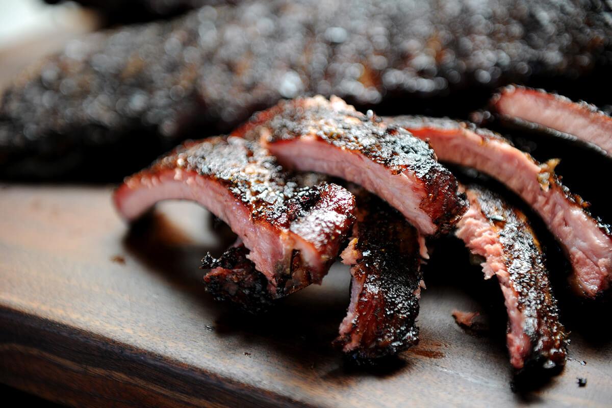 Chile and Morel Dusted Baby Back Ribs
