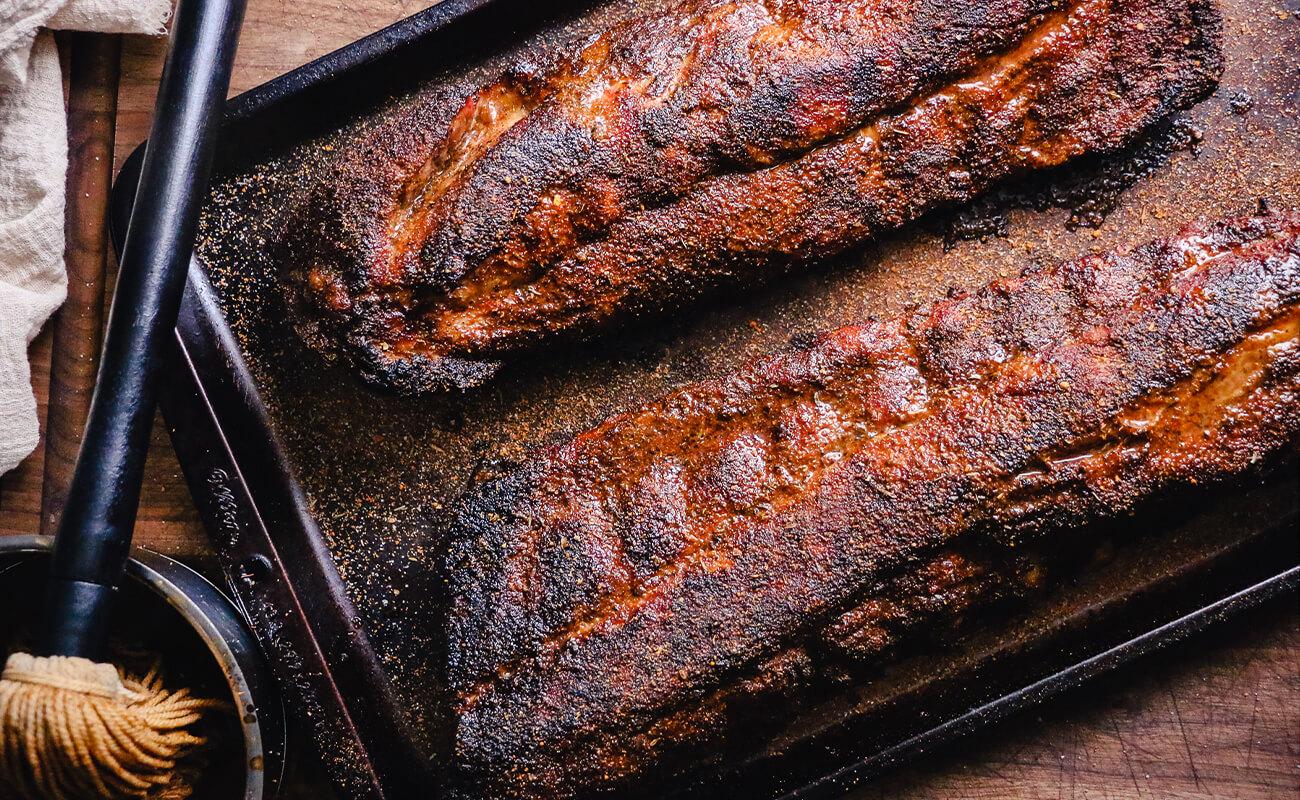 Image of Memphis-Style Barbecue Baby Back Ribs