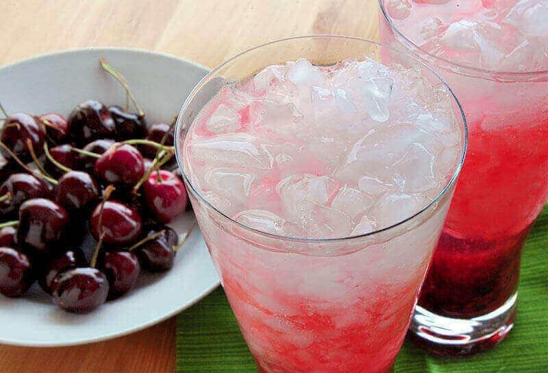 Image of Mint Cherry Lemonade Fizz