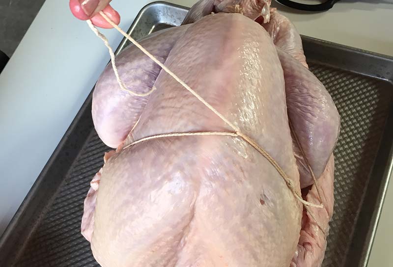 How to truss a turkey