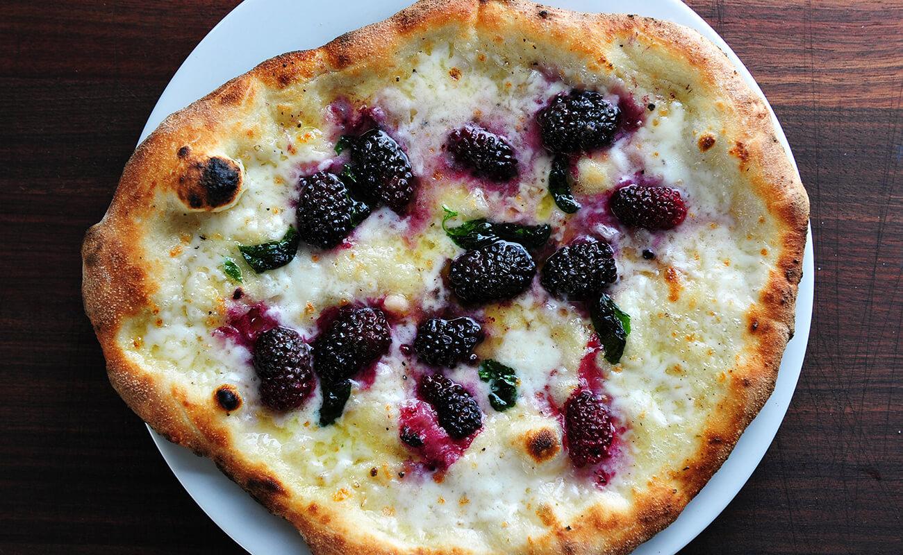 Blackberry Burrata Pizza