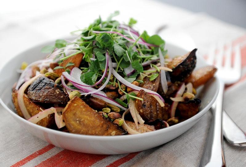 Image of Smoke-roasted Golden Beet Salad