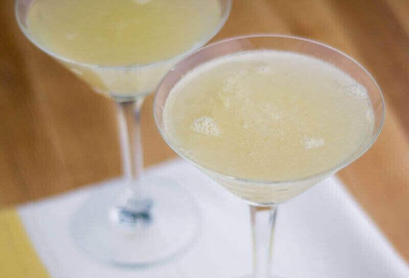 Image of Rosemary Pear Sparkling Martinis