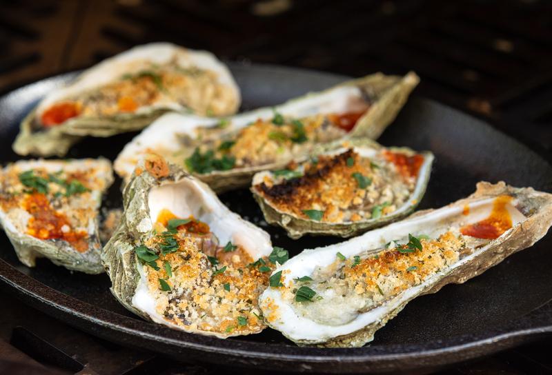 Grilled Oysters