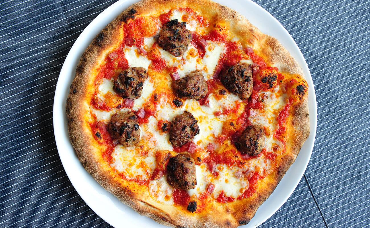 Image of Oh My! Meatball Pizza