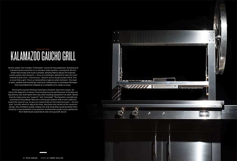 The Kalamazoo Gaucho Grill - Gear Patrol's Wishlist