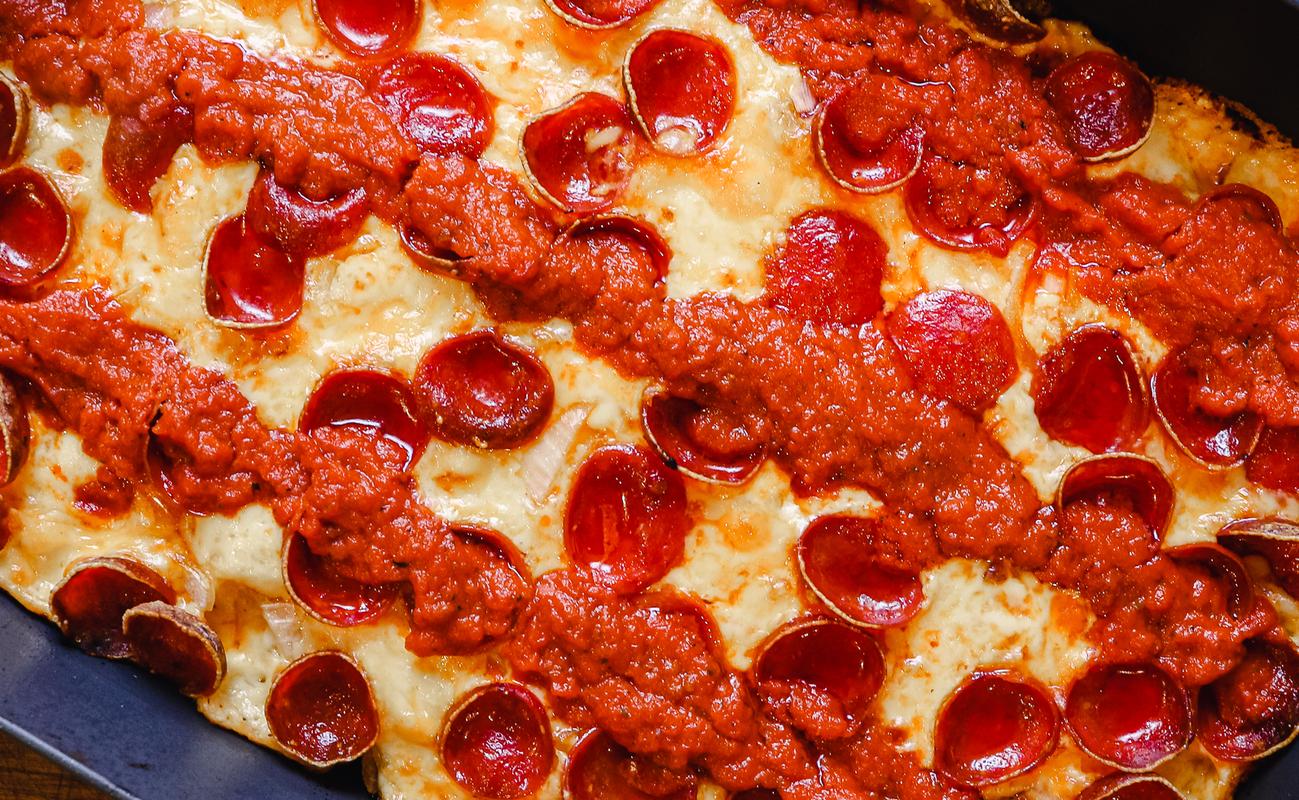 Image of Detroit-Style Pepperoni Pizza