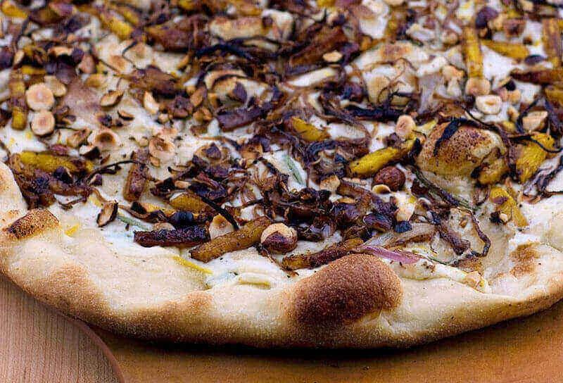 Image of Roasted Butternut Squash and Hazelnut Pizza