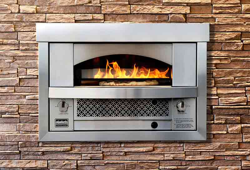 A First Look at Kalamazoo's Builtin Artisan Fire Pizza Oven Press