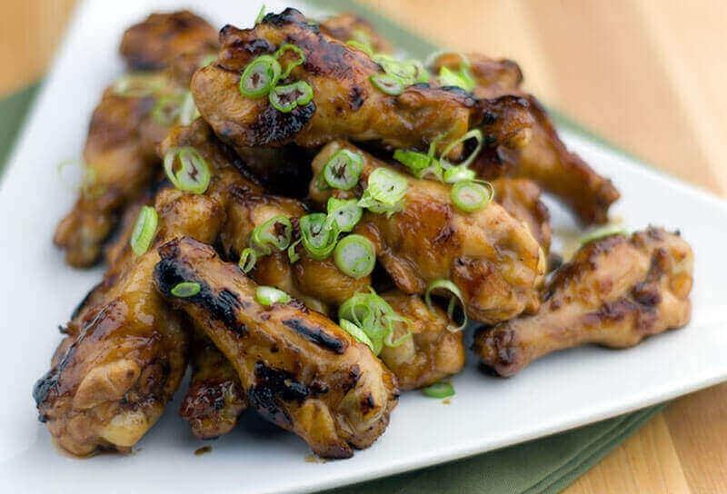Grilled Asian Hot Wings