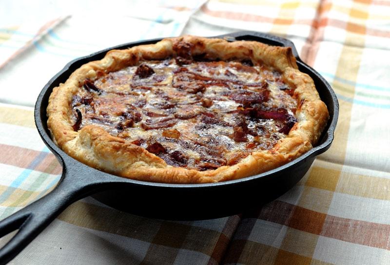 Image of Rustic Red Onion Tart