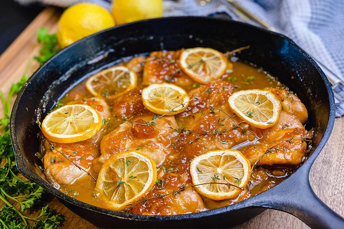 Image of Smoke-Roasted Apricot Chicken 