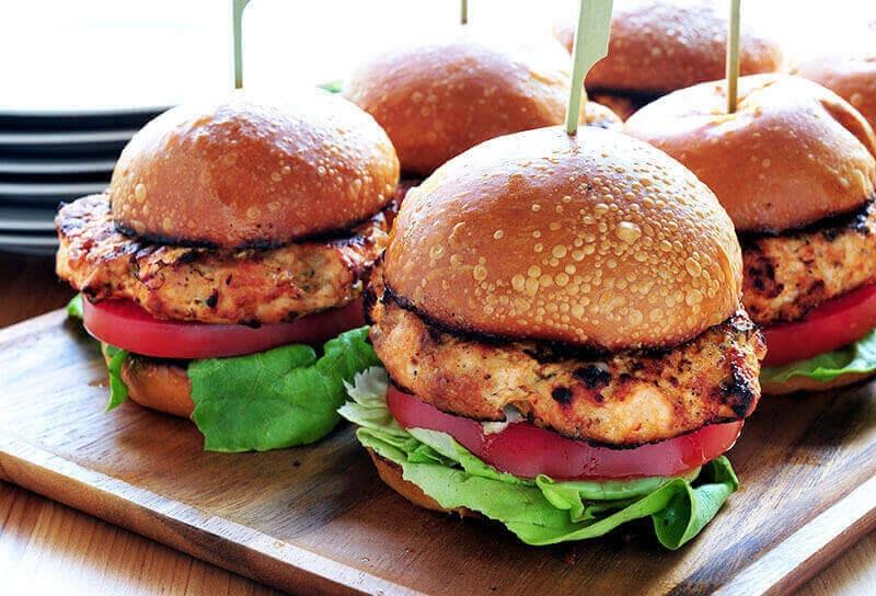 Buffalo Chicken Burgers