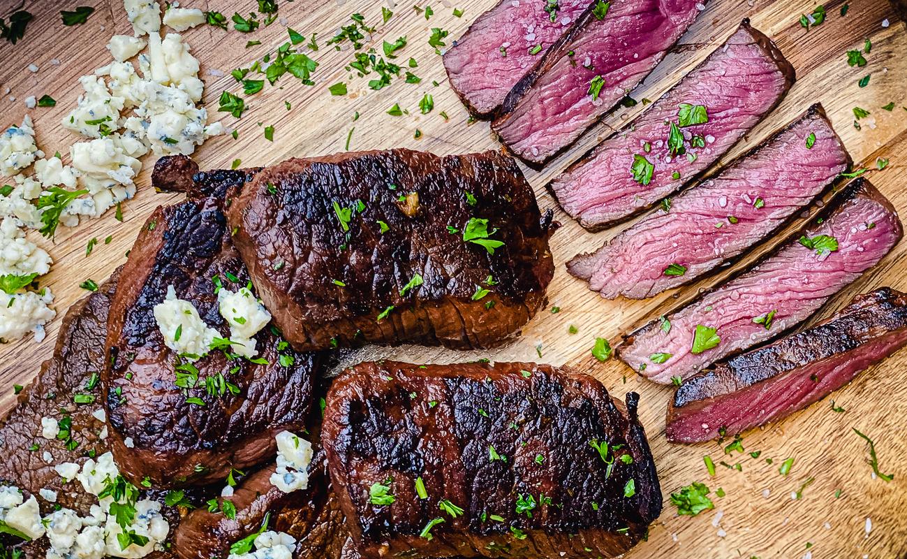 Grilled venison steak sale