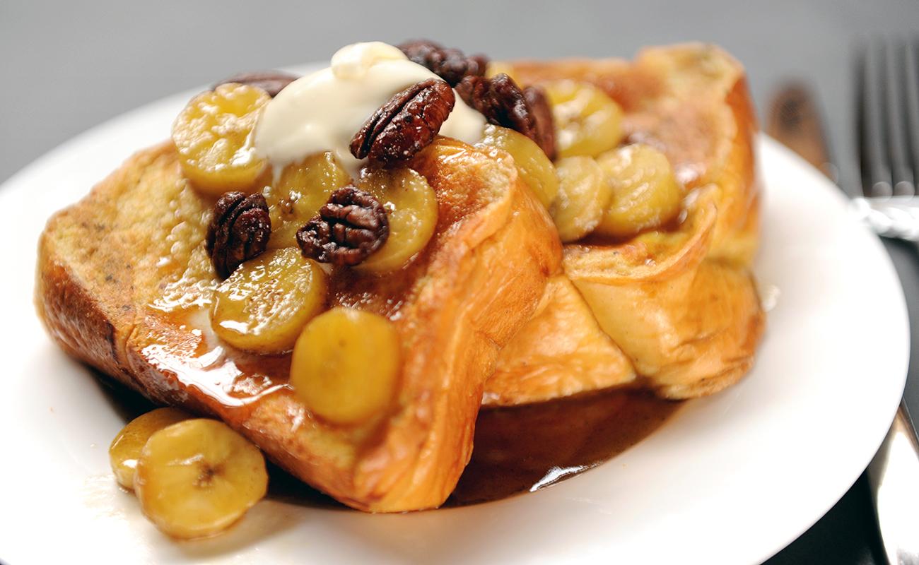 Image of Brandied Bananas French Toast