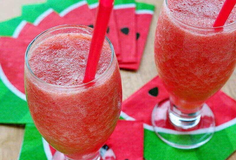 Image of Strawberry Watermelon Rum Smoothies
