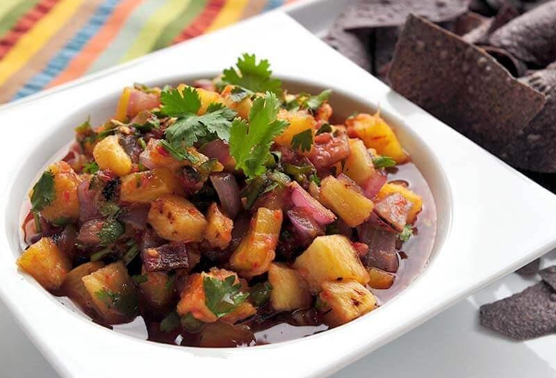 Image of Grilled Pineapple Salsa