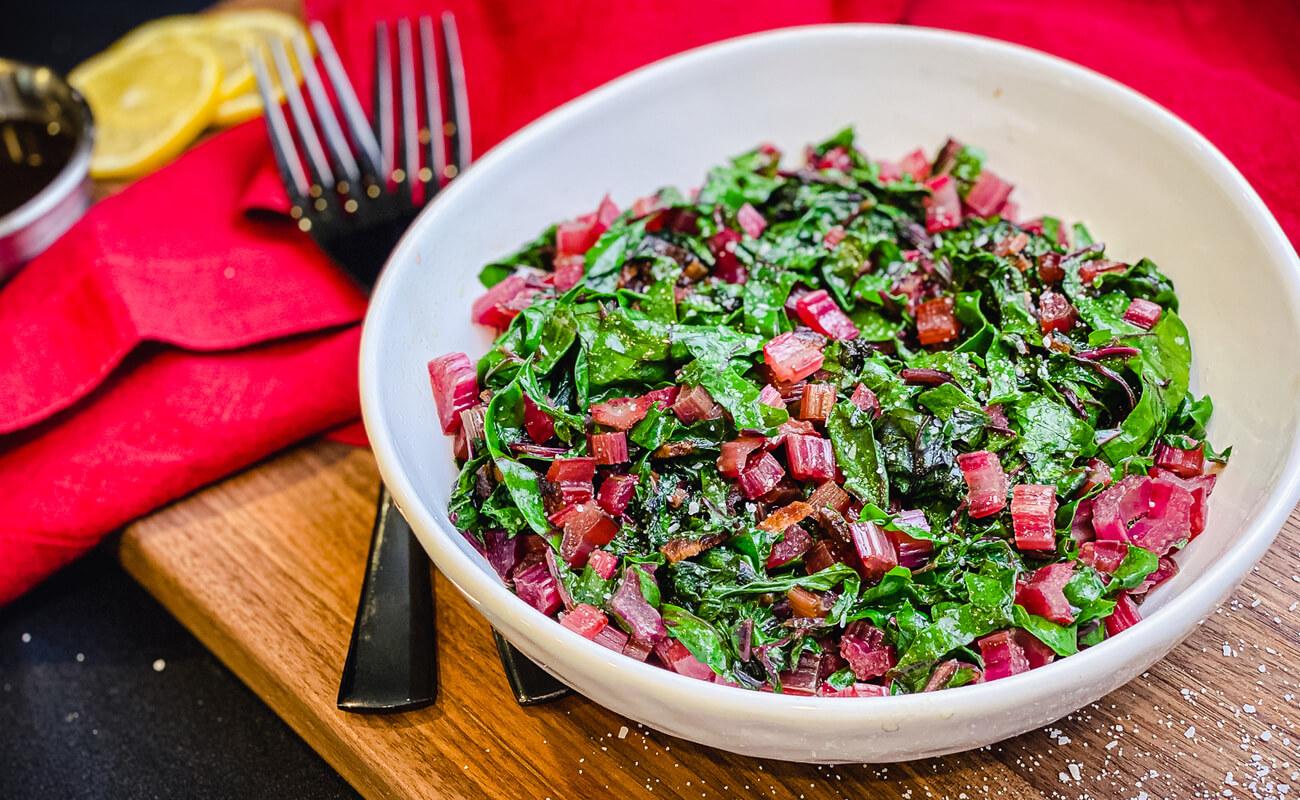 Image of Sautéed Rainbow Chard