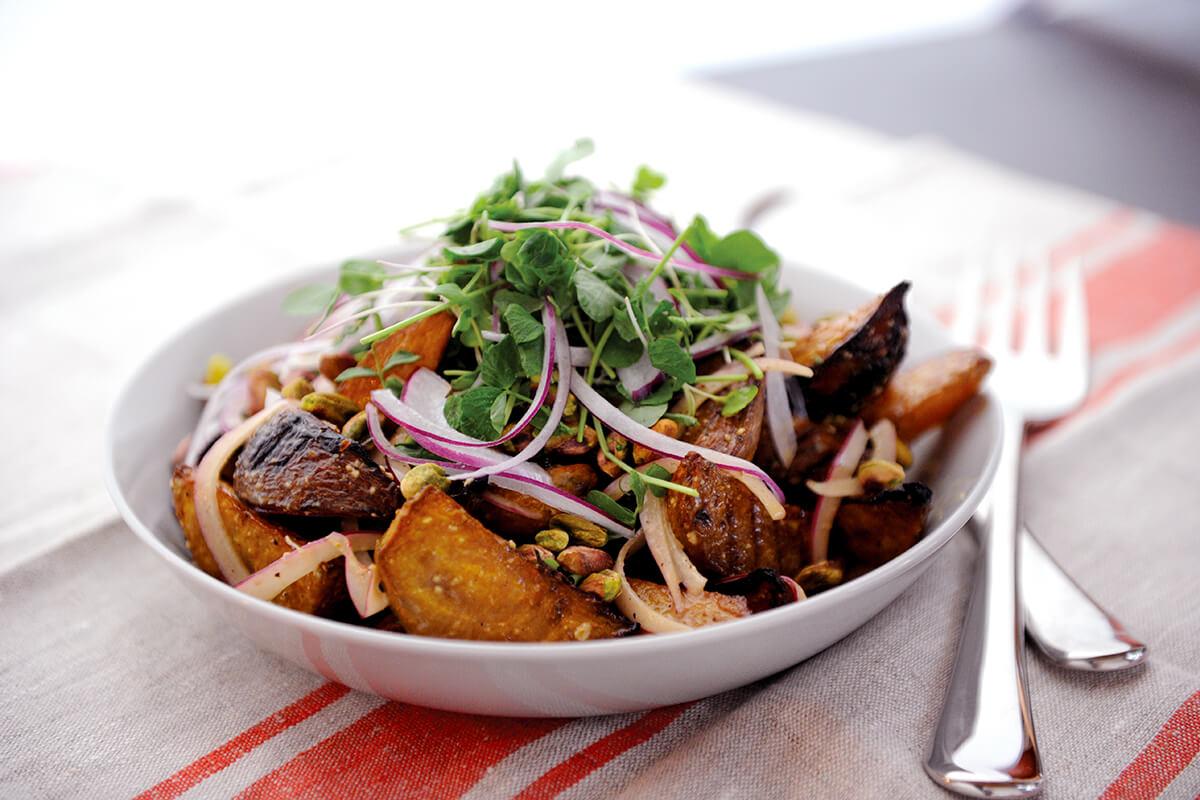 Image of Smoke-roasted Golden Beet Salad