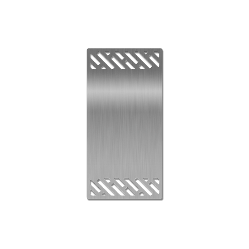 Laser-cut Grill Grate, Plancha Pattern Image