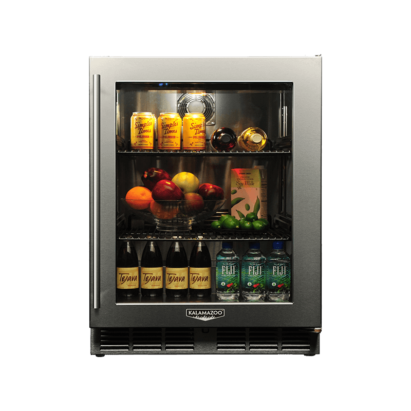 Signature 24-inch Outdoor Refrigerator with Glass Door Image