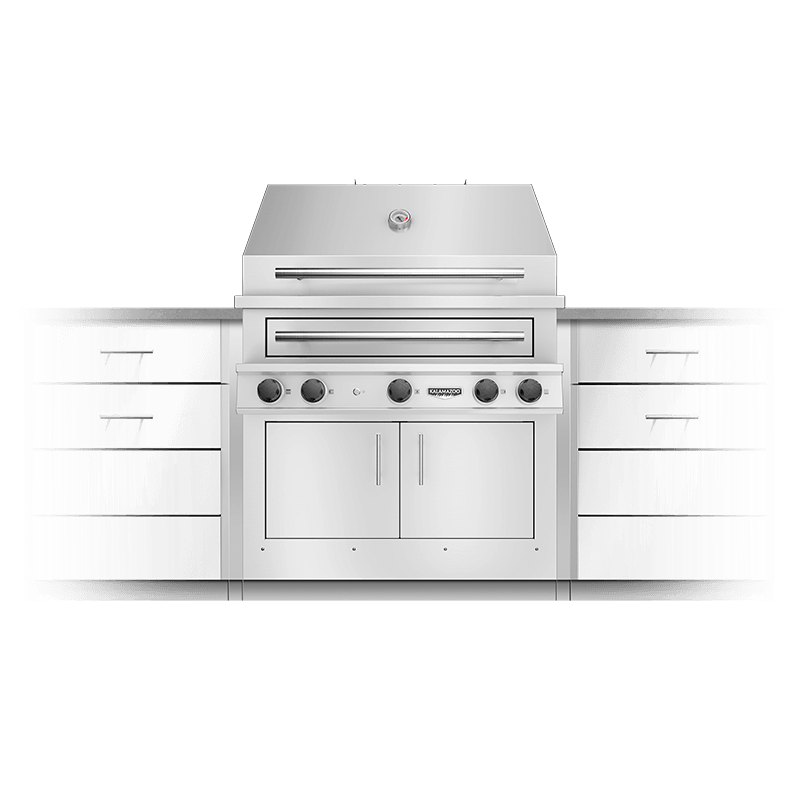 K750HB Built-in Hybrid Fire Grill Image