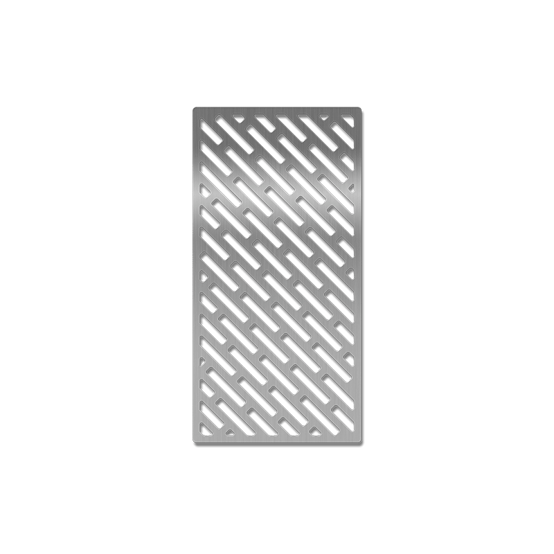 Laser-cut Grill Grate, Meat Pattern Image