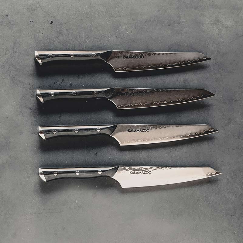 Serrated Steak Knives | Stainless Steel Steak Knives | Best Steak Knife Set | Best Serrated Steak Knives, 5 Piece Set | Seido Knives